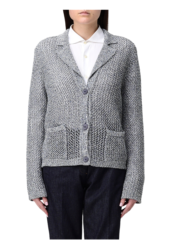 Kangra - Blazer punto rete con paillettes