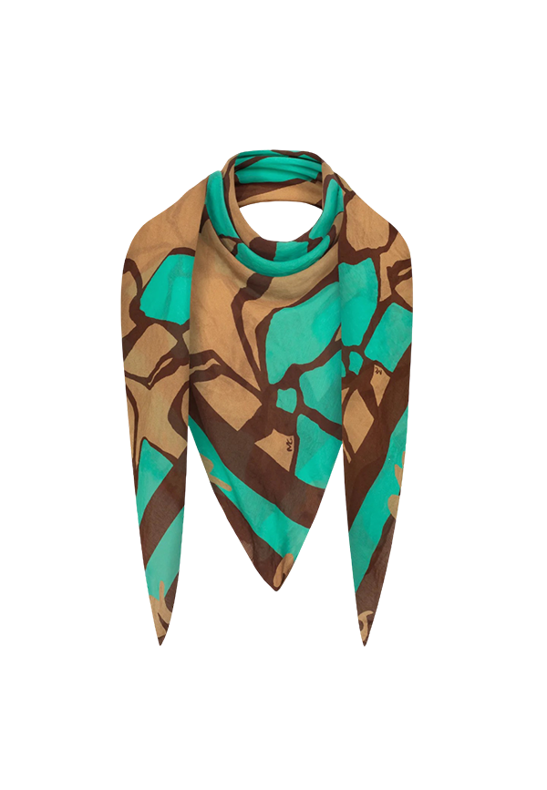 Manila Grace - Foulard cotone seta