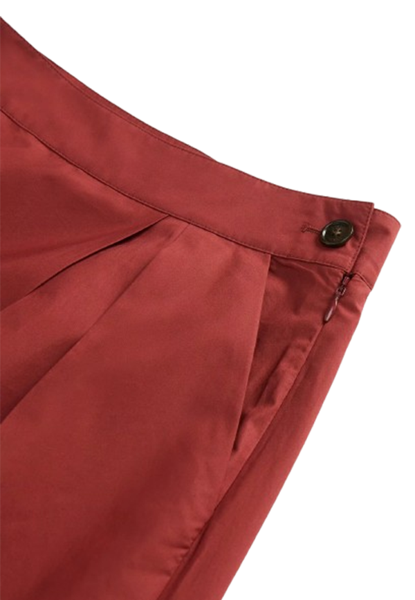 Woolrich - Gonna in popeline di puro cotone