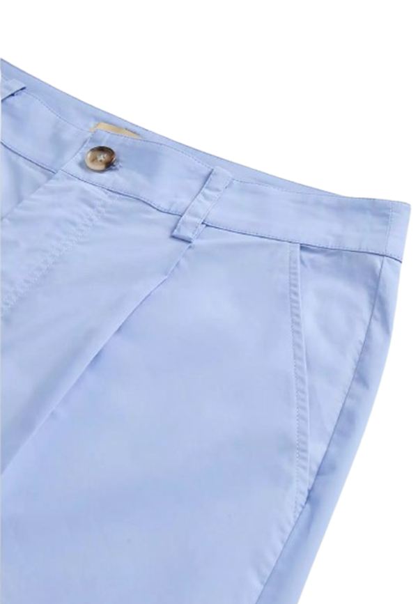 Woolrich - Pantaloni chino in popeline di puro cotone