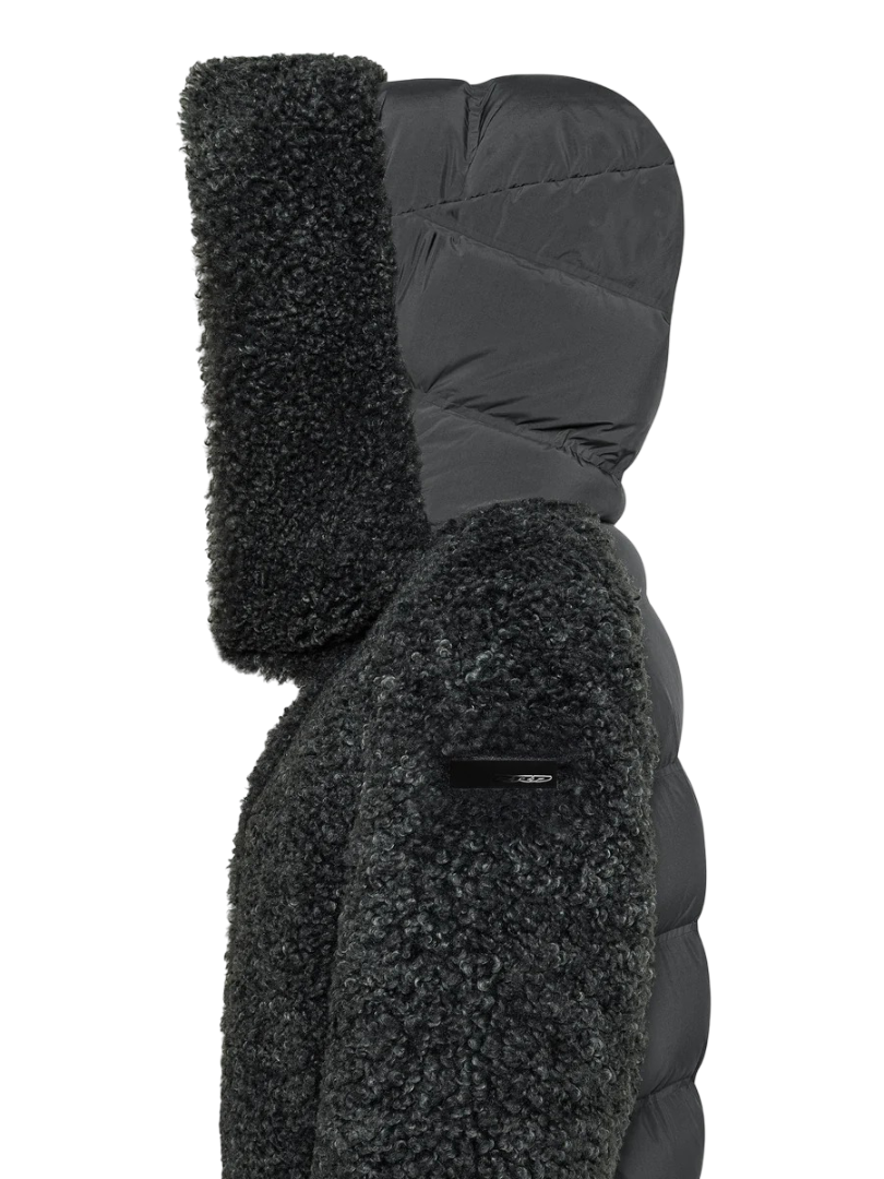 RRD - Lamb Hybrid Hood Wom Jkt