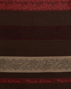 Manila Grace - Sciarpa A Righe Jacquard Multicolor Con Logo Manila Grace