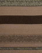 Manila Grace - Sciarpa A Righe Jacquard Multicolor Con Logo Manila Grace
