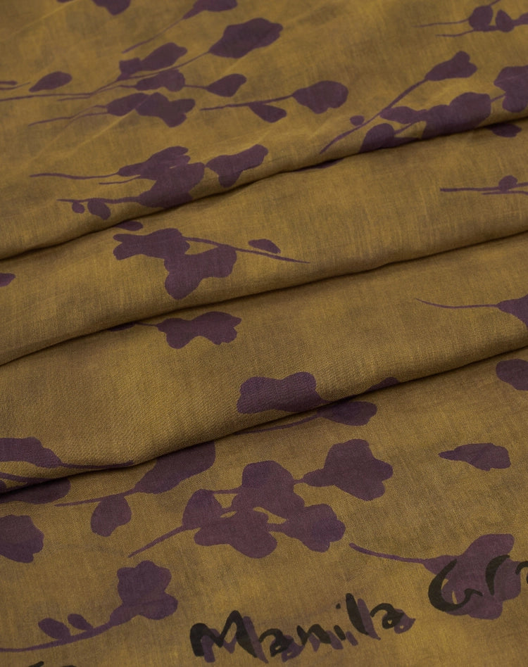 Manila Grace - Foulard Signature Manila Grace In Cotone E Seta