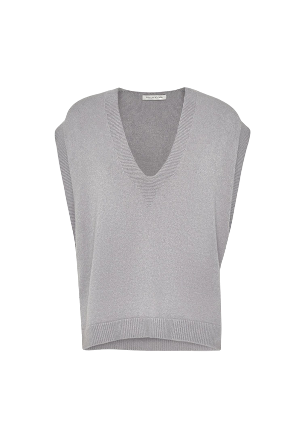 Manila Grace - Gilet In Maglia Con Scollo a V