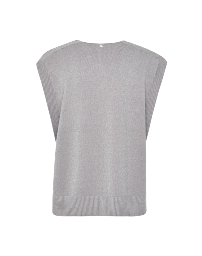 Manila Grace - Gilet In Maglia Con Scollo a V