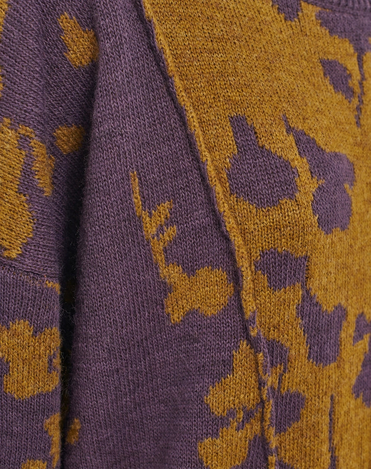 Manila Grace - Maglia Girocollo Jacquard