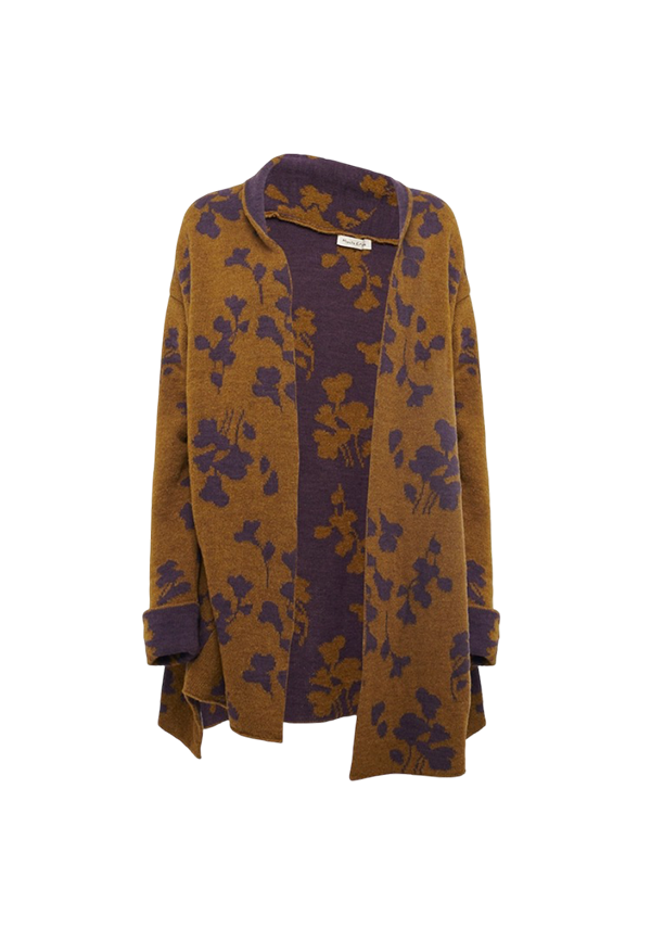 Manila Grace - Maxi Cardigan Jacquard