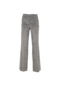 Manila Grace - Pantalone Flare In Velluto A Coste