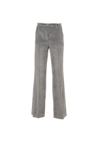 Manila Grace - Pantalone Flare In Velluto A Coste
