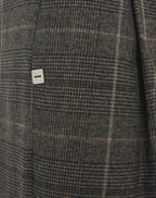 Manila Grace - Pantaloni Dritti Con Risvolto E Motivo Check
