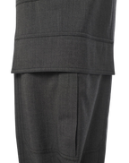Manila Grace - Fluid Fabric Cargo Trousers with Drawstring