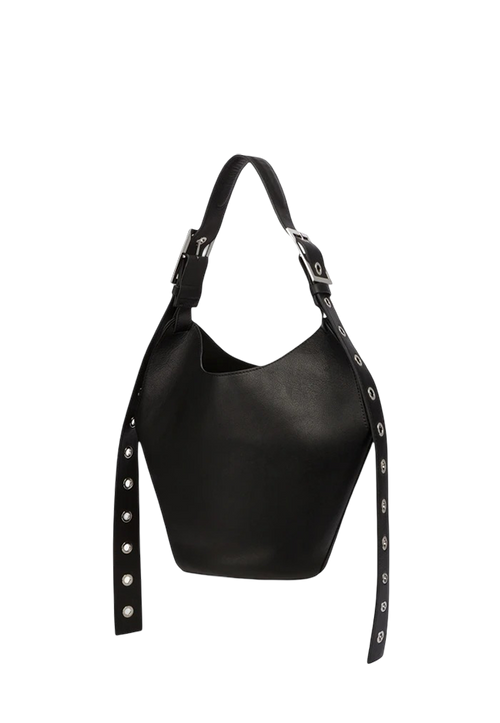 Dondup - Small leather hobo bag