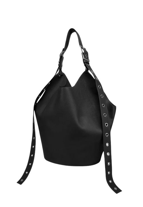 Dondup - Large leather hobo bag