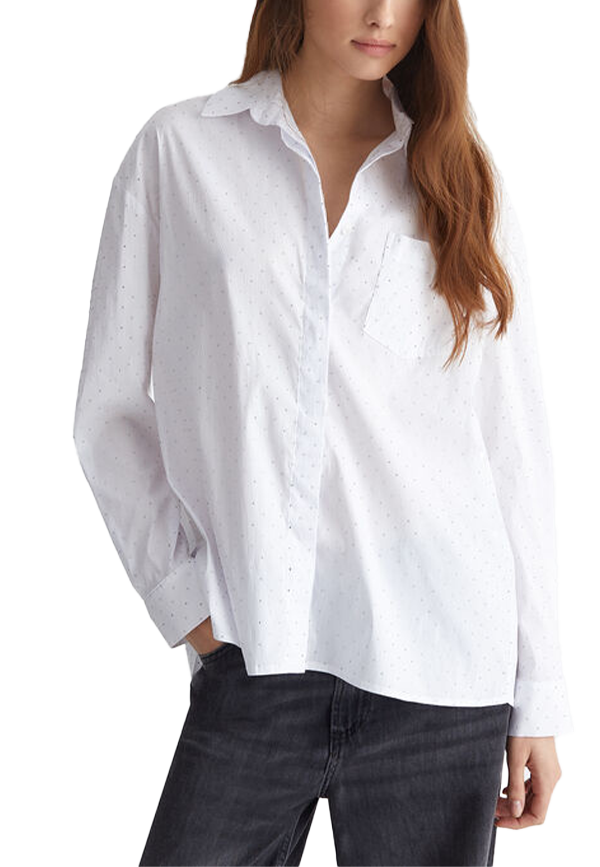 Liu Jo - Camicia over con mini borchie