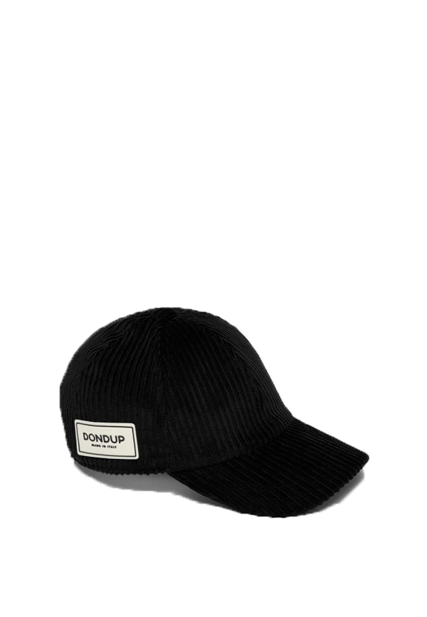 Dondup - Cappello da baseball in velluto