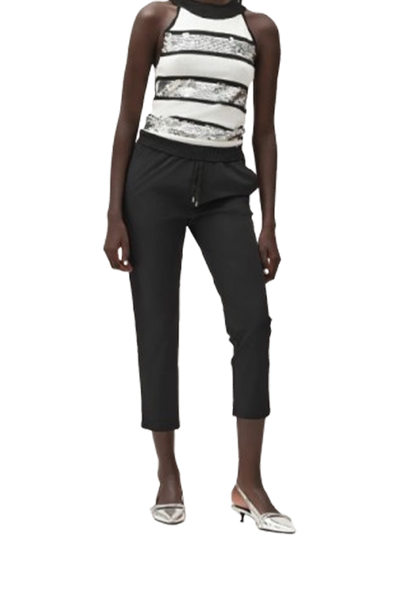 White Wise - Pantalone con Coulisse Tessuto Tecnico