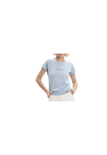 White Wise - T-Shirt scritta ricamo anche meno