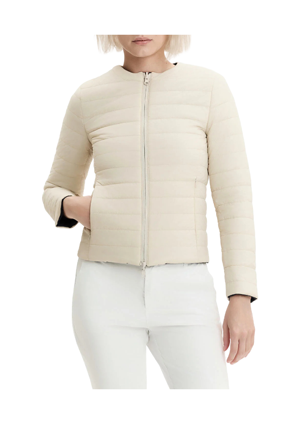 White Wise - Giubbotto 100GR in nylon reversibile