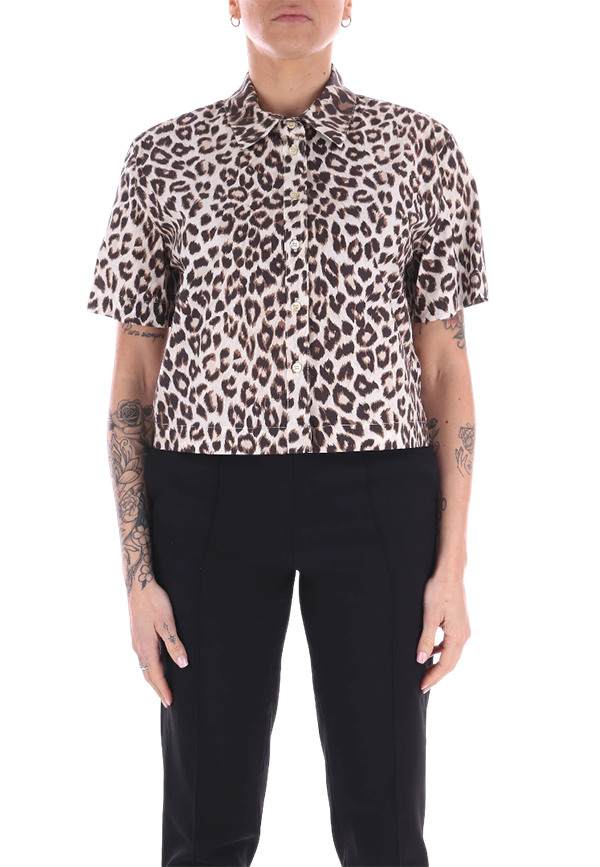 JUCCA - Camicia in popeline stampa