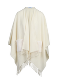 Gran Sasso - Mantella in lana e cashmere con tasche in eco