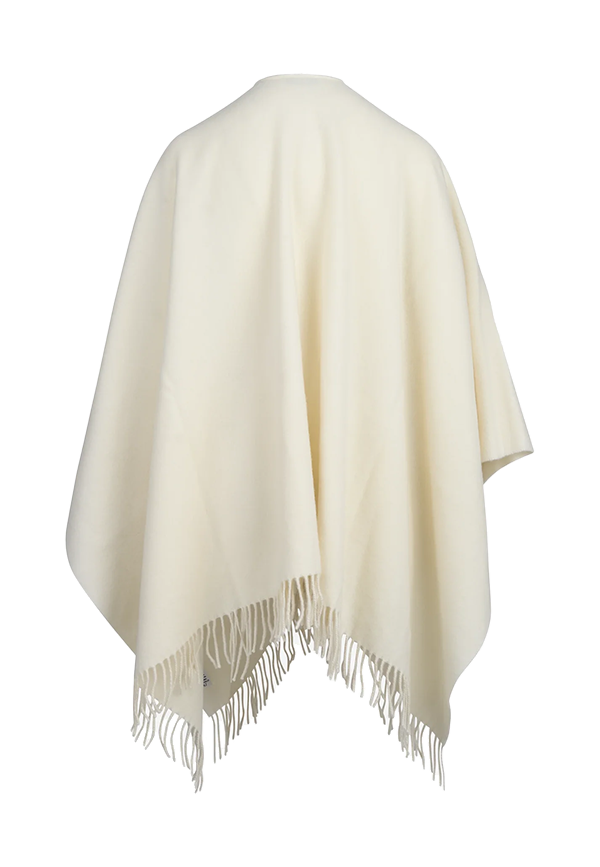 Gran Sasso - Mantella in lana e cashmere con tasche in eco