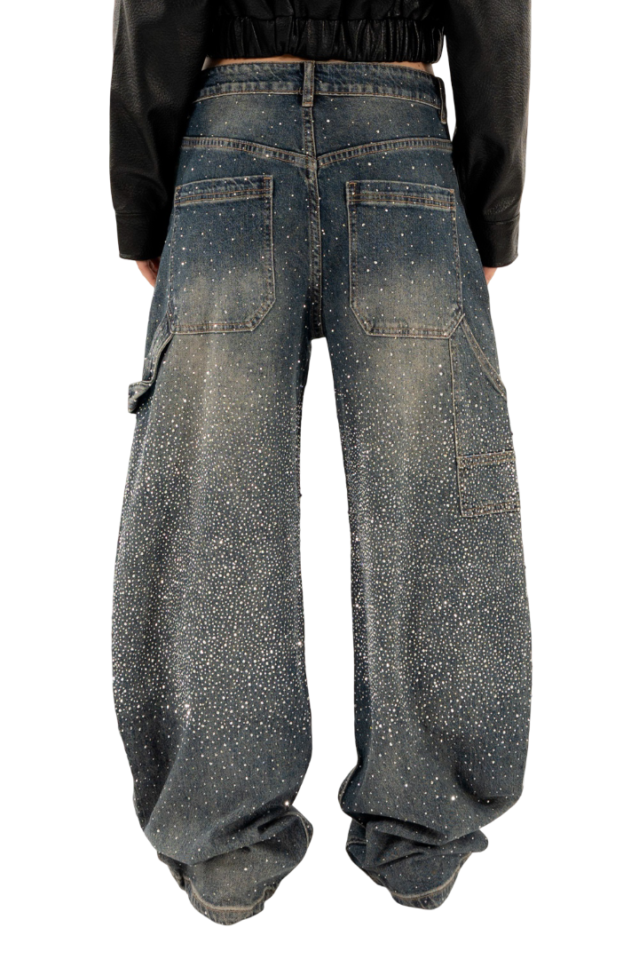 Kontatto - Denim Barrel Strass