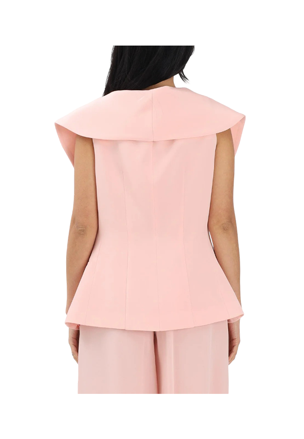 Simona Corsellini - Gilet con bottoni gioiello