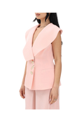 Simona Corsellini - Gilet con bottoni gioiello
