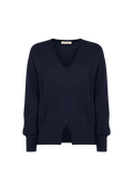 Manila Grace - Maglione Scollo a V con Spacchetto