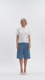 White Wise - T-Shirt over con ciondoli