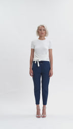 White Wise - Maglia a maniche corte con fusciacca