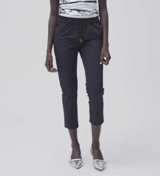 White Wise - Pantalone con Coulisse Tessuto Tecnico