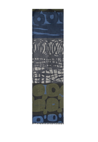 Manila Grace - Foulard con Fantasia Geometrica