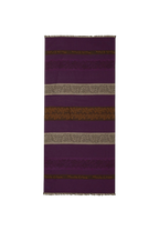 Manila Grace - Sciarpa A Righe Jacquard Multicolor Con Logo Manila Grace