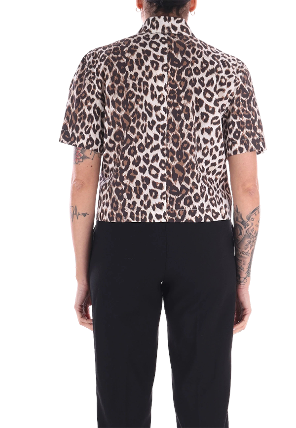 JUCCA - Camicia in popeline stampa